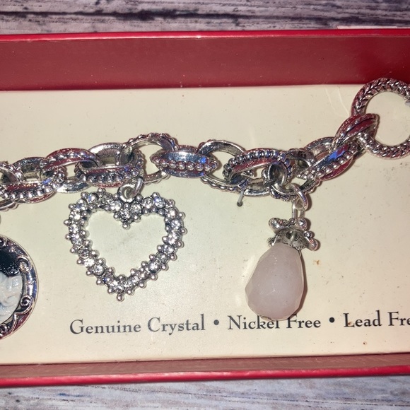 Vintage, Silver, Charm Bracelet - Picture 4 of 4